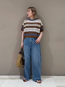 ゆうなさん(レディース・156cm)の春コーディネート
