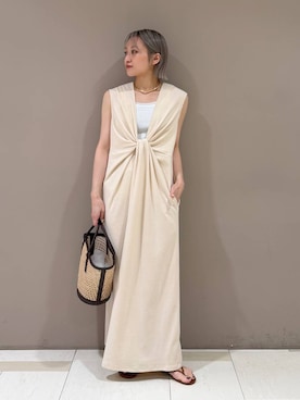 「BABYLONE（バビロン）のアイテム」を使った、ゆうなさん（レディース・156cm）の夏コーディネート