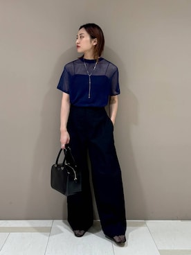 ゆうなさん（レディース・156cm）の夏コーディネート