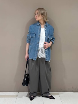 ゆうなさん（レディース・156cm）の冬コーディネート