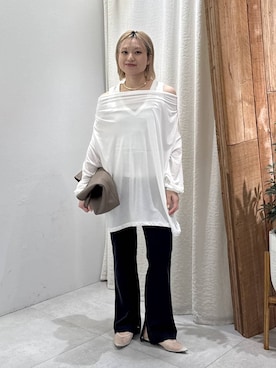 ゆうなさん（レディース・156cm）の春コーディネート