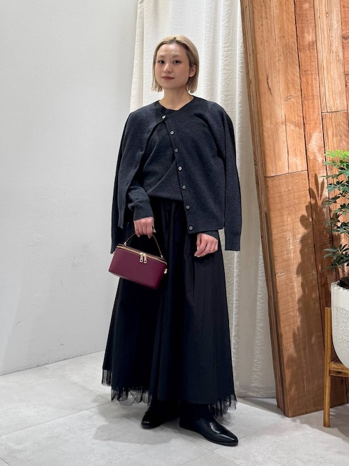 BABYLONE ウォッシュシャプルウールカーデ セール】 ウォッシャブルウールカーデ（カーディガン/ボレロ