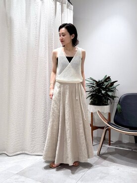 ゆうなさん（レディース・156cm）の春コーディネート