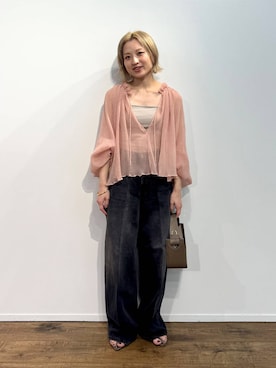 「アイテム（ハンドバッグ）」を使った、ゆうなさん（レディース・156cm・20代）の夏コーディネート