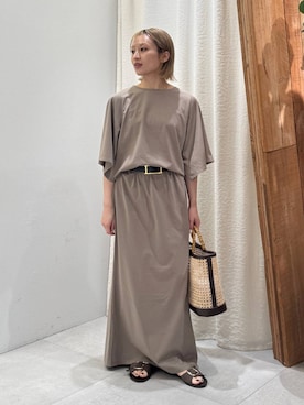 「BABYLONE（バビロン）のアイテム」を使った、ゆうなさん（レディース・156cm）の夏コーディネート