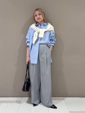 「BABYLONE（バビロン）のアイテム」を使った、ゆうなさん（レディース・156cm）の冬コーディネート