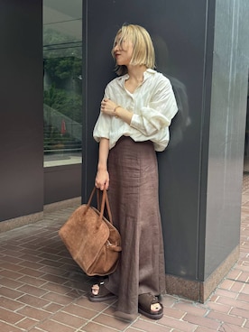 ゆうなさん（レディース・156cm）の夏コーディネート