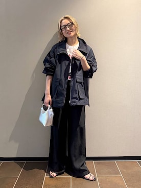 「マウンテンパーカー」｜ゆうなさん（レディース・156cm・20代）の秋コーディネート