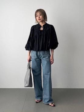 「upperhights（アッパーハイツ）のアイテム」を使った、ゆうなさん（レディース・156cm）の春コーディネート