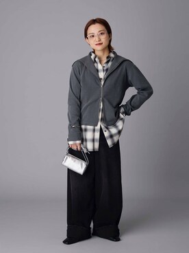 ゆうなさん（レディース・156cm）の秋コーディネート