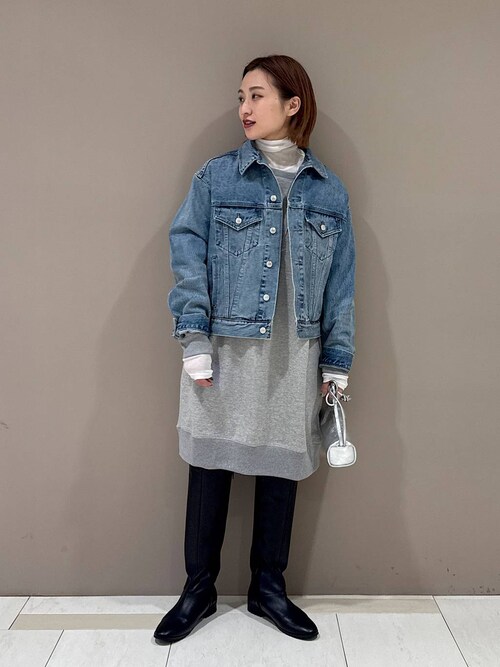 BABYLONE ルミネ北千住ゆうなさんのデニムジャケットを使った 