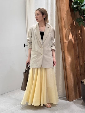 ゆうなさん(レディース・156cm)の春コーディネート