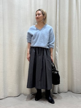 「BABYLONE（バビロン）のアイテム」を使った、ゆうなさん（レディース・156cm）の秋コーディネート