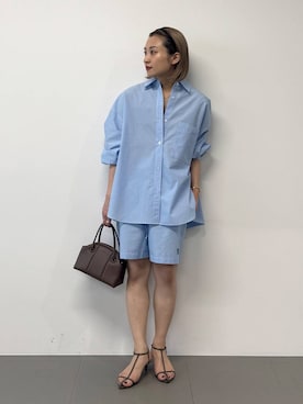 「アイテム（トップス）」を使った、ゆうなさん（レディース・156cm・20代）の夏コーディネート