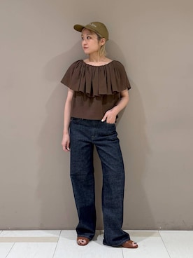 「BABYLONE（バビロン）のアイテム」を使った、ゆうなさん（レディース・156cm）の夏コーディネート
