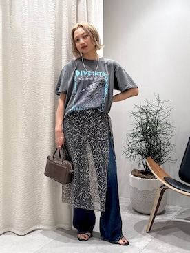 ゆうなさん（レディース・156cm）の夏コーディネート