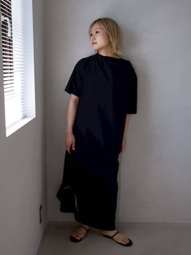 「ADD CULUMN（アドカラム）のアイテム」を使った、ゆうなさん（レディース・156cm）の春コーディネート