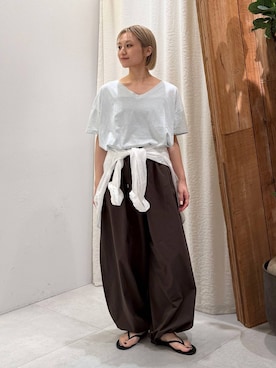 ゆうなさん（レディース・156cm）の夏コーディネート