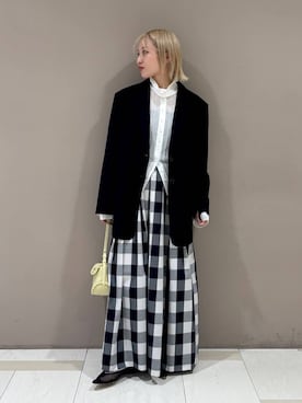 ゆうなさん（レディース・156cm）の冬コーディネート