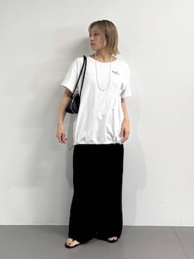「BABYLONE（バビロン）のアイテム」を使った、ゆうなさん（レディース・156cm）の夏コーディネート