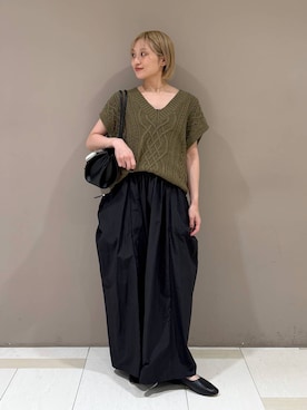 ゆうなさん（レディース・156cm）の夏コーディネート