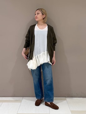 ゆうなさん(レディース・156cm)の秋コーディネート