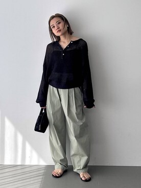 ゆうなさん(レディース・156cm)の春コーディネート