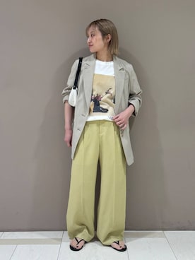 ゆうなさん（レディース・156cm）の春コーディネート