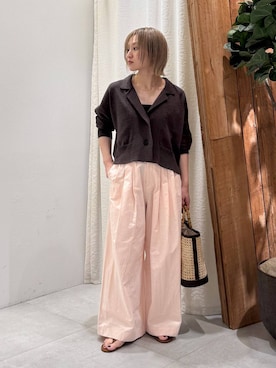 「BABYLONE（バビロン）のアイテム」を使った、ゆうなさん（レディース・156cm）の春コーディネート