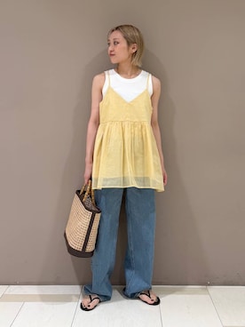 ゆうなさん(レディース・156cm)の夏コーディネート