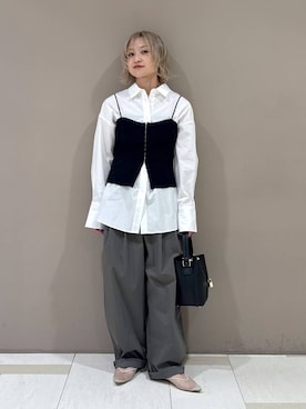 ゆうなさん（レディース・156cm）の冬コーディネート