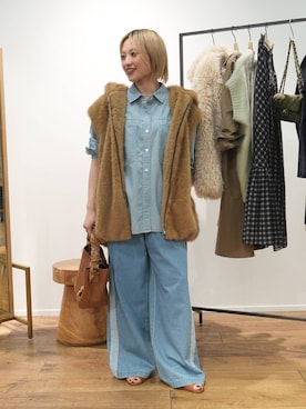 「BABYLONE（バビロン）のアイテム」を使った、ゆうなさん（レディース・156cm）の夏コーディネート