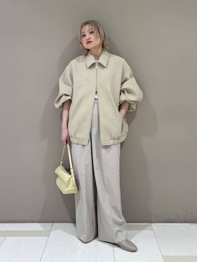 「アイテム（ハンドバッグ）」を使った、ゆうなさん（レディース・156cm・30代）の冬コーディネート