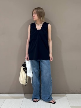 ゆうなさん（レディース・156cm）の春コーディネート