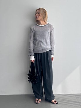 ゆうなさん（レディース・156cm）の秋コーディネート