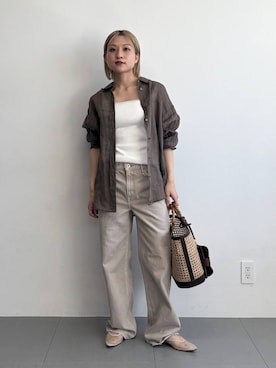 ゆうなさん(レディース・156cm)の春コーディネート