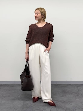 ゆうなさん（レディース・156cm）の秋コーディネート