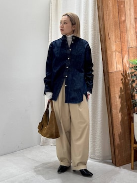 「アイテム（ハンドバッグ）」を使った、ゆうなさん（レディース・156cm・20代）の冬コーディネート