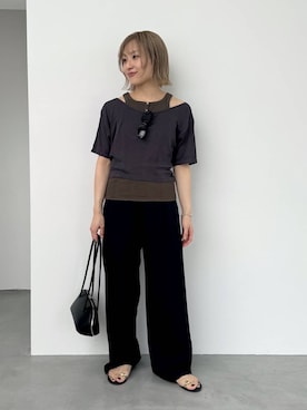 ゆうなさん(レディース・156cm)の春コーディネート