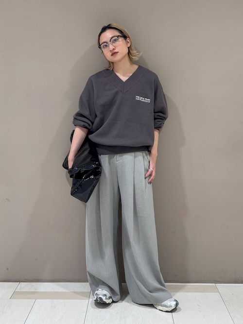 J.J. Mercer】＜別注＞ロゴVネックプルオーバー（スウェット