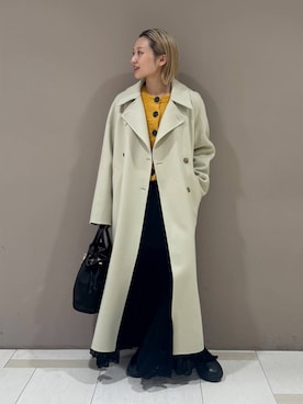 「MOHI（モヒ）のアイテム」を使った、ゆうなさん（レディース・156cm）の秋コーディネート