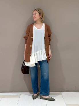 ゆうなさん(レディース・156cm)の秋コーディネート