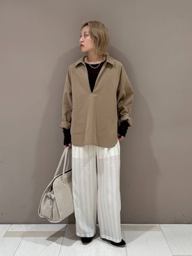 ゆうなさん(レディース・156cm)の秋コーディネート