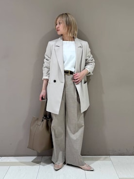 ゆうなさん（レディース・156cm）の春コーディネート