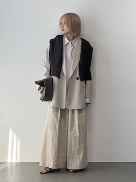 ゆうなさん（レディース・156cm）の春コーディネート