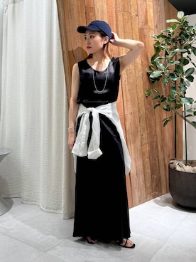 ゆうなさん（レディース・156cm）の夏コーディネート