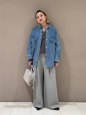 「アイテム（スウェット）」を使った、ゆうなさん（レディース・156cm・20代）の秋コーディネート