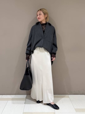 ゆうなさん（レディース・156cm）の秋コーディネート