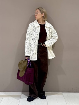 ゆうなさん（レディース・156cm）の秋コーディネート