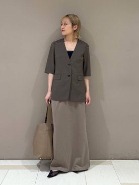 「BABYLONE（バビロン）のアイテム」を使った、ゆうなさん（レディース・156cm）の夏コーディネート